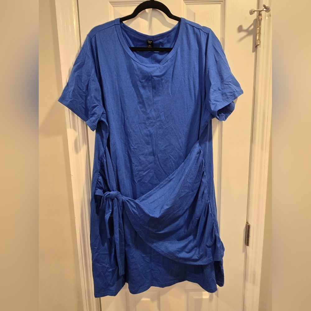 SHEIN Blue Casual Dress